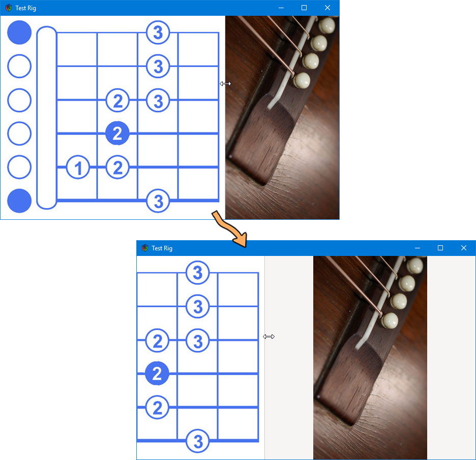 Current example output