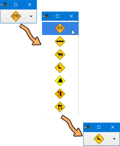 Current example output